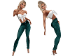 [C] S Jeans Green