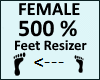 Feet Scaler 500%