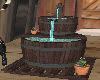 animated barrel fountain