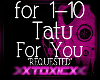 !T! Tatu- For You  (R)