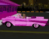 ! Trig Pink Vintage Car