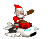 Santa In Aeroplane