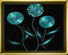 }KC{Animated Teal Flower