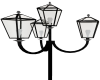 SE-Lamp Post Patio Lamp