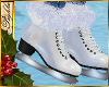 I~Fur Ice Skates*White