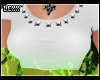 [xx]White Stud Crop Top