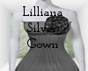 Lilliana Silver Gown