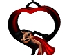 MP*red&black Heart swing
