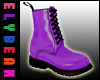 e/. Purple Doc Boots M