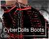 CyberDoll Boots Rose