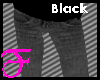 [F] Black Denim jeans