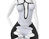 white n black bikini