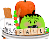 Fall Pumpkin Tray