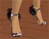 Pink/Black Heels