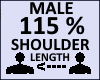 Shoulder Scaler 115 %