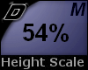 D► Scal Height *M* 54%