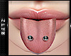 F| S Tongue Piercing