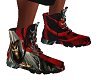 red grimm  boots