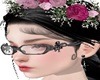 ^ Black Hair Flower