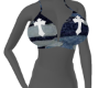 CHROME BRA TOP