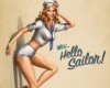 vintage pinup girl sailr