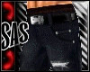 SAS-Destroyed/jeans-Dblu