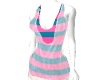 Pink stripe Summer dress