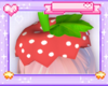 Strawberry hat!