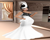 CRYSTAL BLACK*WHITE GOWN