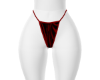 Velvet Thong Red