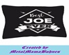 custom Joe's pillow