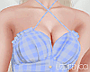 Spring Plaid Blue Dress