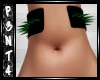 ♛ Spiked Belt Green