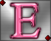 Pink Letter E