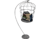 Birdcage with Books HP