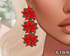J | Christmas Earrings