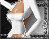 [W] Ruffled Dress White