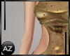 *az*Gold luxury dress
