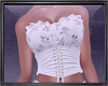 WhiteFloralCorset/Shorts