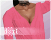 [doxi] Pink Tucked Top