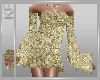 White-N-Gold Lace Dress