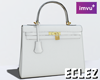 WHITE BAG  R GOLD