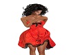 Red Dress/Blk Bow ,,,