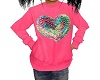 kids Pink Hearts fit