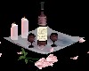 Romantic Rose Wine Tray