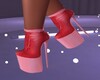Red-Pink Boots