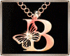 ❣Butterfly B|gold pink