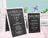lilly menu bord