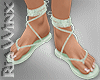 Braided Sandals Mint