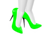 AS Neon Green Pumps